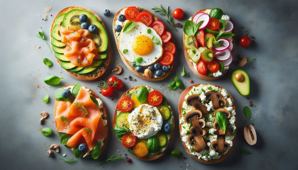 Breakfast Tartine Ideas