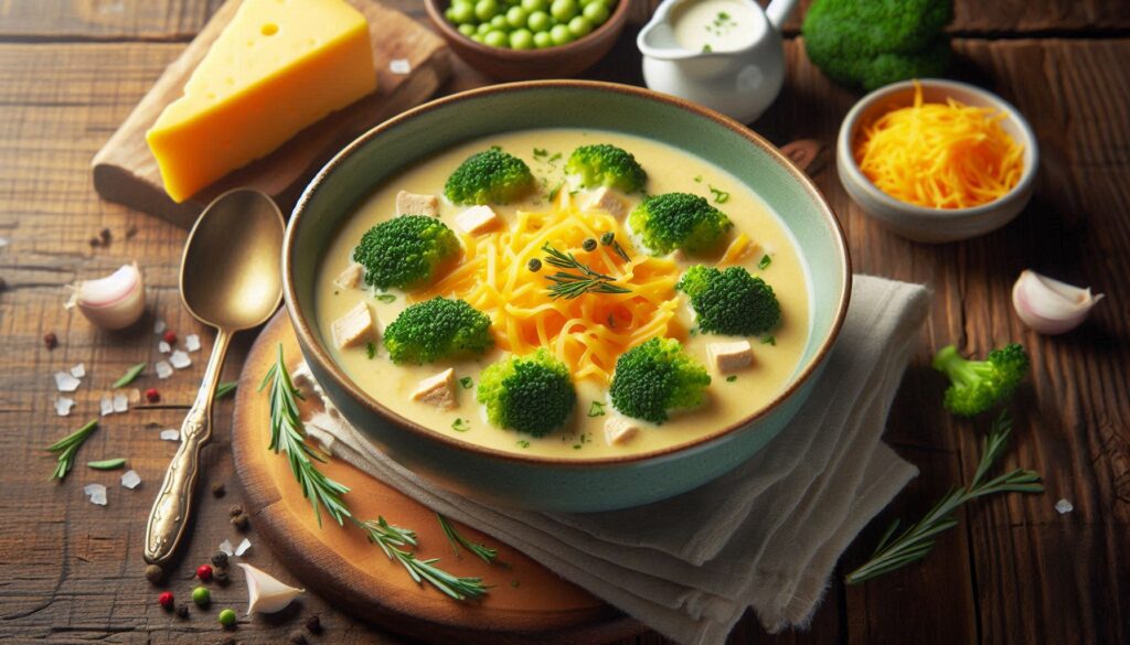 Broccoli Cheese Soup Velveeta Chicken