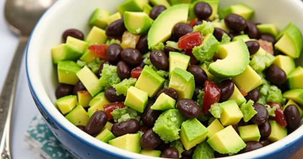 Avocado and Black Bean Salad