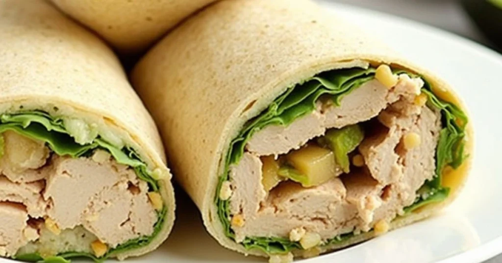 Gluten Free Turkey & Avocado Wraps