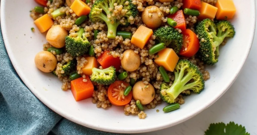 Veggie Stir-Fry with Quinoa