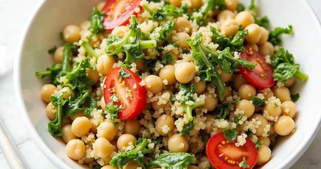 Quinoa and Chickpea Salad