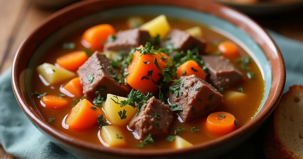 Classic Slow-Cooked Venison Stew