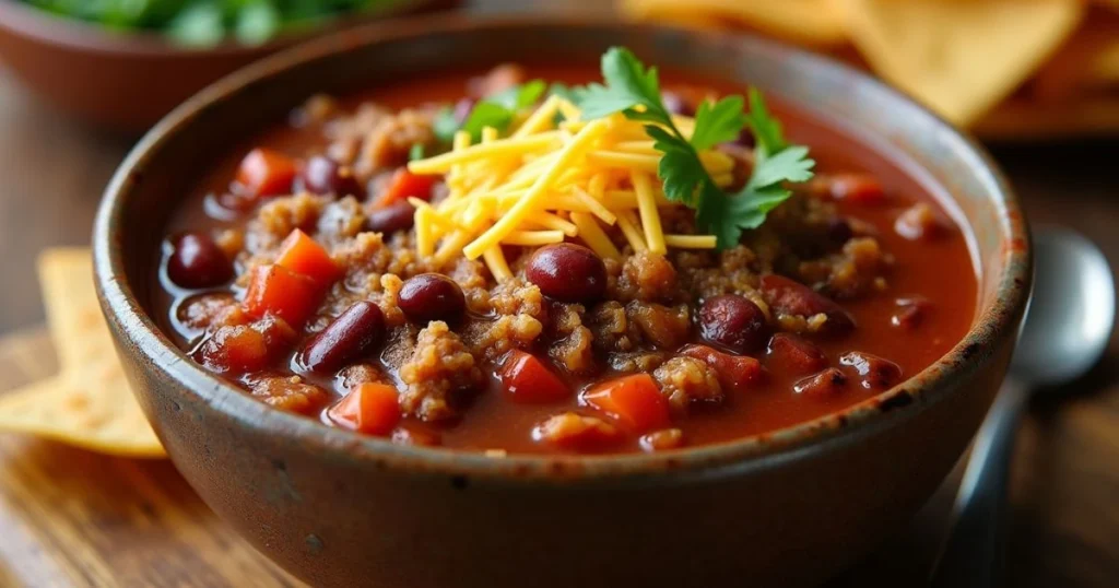 Spicy Venison Chili