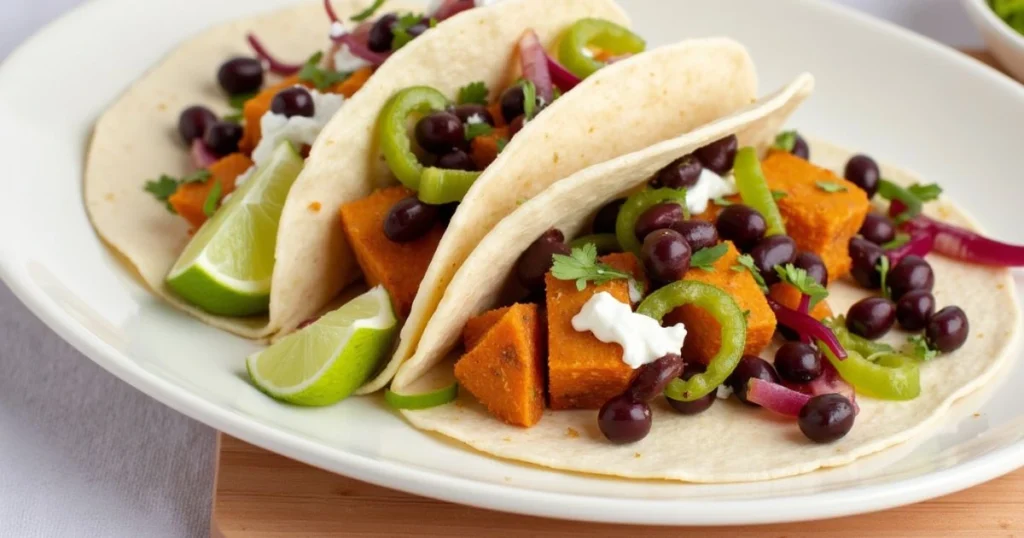 Sweet Potato & Black Bean Tacos